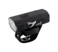 Moon Lepus Lite 400 Lumens USB Rechargeable Front Bike Light Black