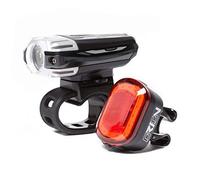 Moon Meteor C1 Front Light + Orion Rear Light Bundle - Black black One Size