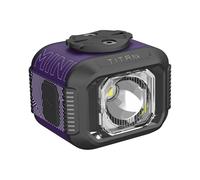 Moon Light the Way You Ride On Titan Mini Purple 700 Lumens Front Bicycle Light, IPX7, Max Runtime 300 Hours