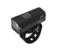 Moon Light the Way You Ride On Velo 200 Lumens Front Bicycle Light, IPX7, Max Runtime 50 Hours, Black