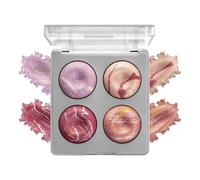 Moon Lit High Definition Highlighter Palette | Highly-Pigmented Powder with Luminous Finish | Easy-to-Blend Formula, 4 Multicolor Highlighters for Face Makeup (05)