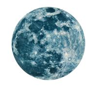 Moon Luminous Sticker, Adhesive Wall Stickers Decoration, Fluorescent Moon Wall Stickers Ornaments, for Children's Room, Study, Bedroom, Living Room, Home Decor
