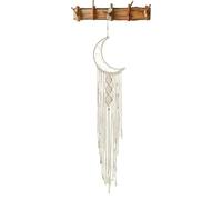 Moon Macrame Dream Catcher | Macrame Wall Hanging Dreamcatcher Mother Wall Decor Dream Catcher - Women Thanksgiving Birthday for Mom Room Decor