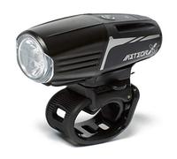 Moon - Meteor X Auto Rechargeable Handlebar Mounted Front Bike Light 450 Max Lumens, Daytime Mode, 90 Hours Max Runtime