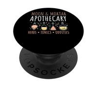 Moon & Mortar Apothecary - Herbs Tonics Oddities PopSockets Adhesive PopGrip