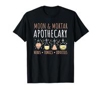 Moon & Mortar Apothecary - Herbs Tonics Oddities T-Shirt