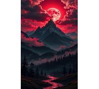 Moon Mountains Jungle Jigsaw Puzzles for Adults 1200 Piece Challenging Puzzle Games, Difficult Hard Jigsaw Puzzles for Man and Woman, 1200 Pieces Puzzles for Adults