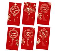 Moon New Year Red Envelopes 2026, 6 Pieces Vietnamese Home Decorations, Spring Festival Red Envelopes - For Girlfriend Men Women Children Girls Daughter Family