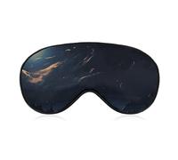 Moon Night Sleep Mask for Women Men Side Sleeper Eye Cover with Adjustable Strap Soft Breathable Blackout Mask Slip-Free Deep Sleeping Travel Essentials