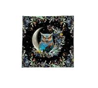Moon / Owl Pattern Astrology Table Cloth Divination Altar Cloth Divination Board Game Accessories Sun Moon / Owl Tarot Cards Spiritual Deck Cloth