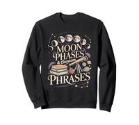 Moon Phases And Classroom Phrases Astronomy Teacher Sweatshirt