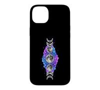 Moon Phases Celestial Astrology Mystical Galaxy Aesthetic Case for iPhone 14 Plus
