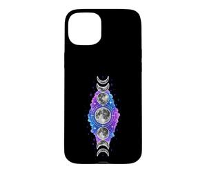Moon Phases Celestial Astrology Mystical Galaxy Aesthetic Case for iPhone 15 Plus