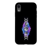 Moon Phases Celestial Astrology Mystical Galaxy Aesthetic Case for iPhone XR