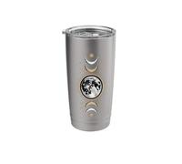 Moon Phases Celestial Sun and Stars Stainless Steel Insulated Tumbler