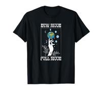 Moon Phases Full Moon New Moon Earth Astronomy Astrology T-Shirt