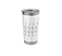 Moon Phases Graphic - Lunar Cycle Design, Astronomy Gift Stainless Steel Insulated Tumbler