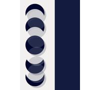 Moon Phases Journal: Lined Notebook | Celestial Lunar Design | 6x9 Inch - Paperback