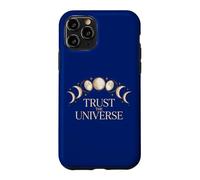 Moon Phases Trust Universe Spiritual Aesthetic Case for iPhone 11 Pro