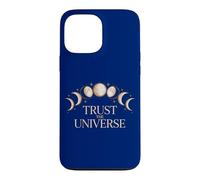 Moon Phases Trust Universe Spiritual Aesthetic Case for iPhone 13 Pro Max