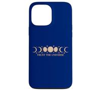 Moon Phases Trust Universe Spiritual Aesthetic Case for iPhone 13 Pro Max