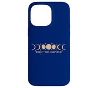 Moon Phases Trust Universe Spiritual Aesthetic Case for iPhone 14 Pro Max