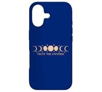 Moon Phases Trust Universe Spiritual Aesthetic Case for iPhone 17