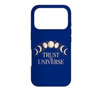 Moon Phases Trust Universe Spiritual Aesthetic Case for iPhone 17 Pro