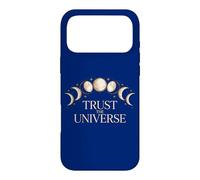 Moon Phases Trust Universe Spiritual Aesthetic Case for iPhone 17 Pro Max