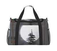 Moon Pine Tree It is a hand-held crossbody travel bag with large capacity and multi-functions, a must-have for outdoor travel