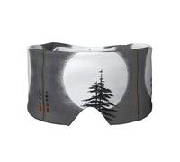 Moon Pine Tree Printed Sleep Eye and Ear Masks (26.8Ã-4.3 inches) Suitable for Travel, Yoga, Deep Rest Indoor and Outdoor
