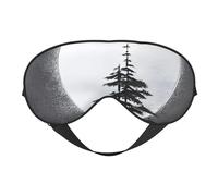 Moon Pine Tree Soft Eye Mask. Unisex, Comfortable and Breathable, Suitable for Daily Rest. Helps You Quickly Enter Deep Sleep.
