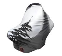 Moon Pine Tree Versatile full-print Stroller Chair Cover/Nursing Cover, specially designed for your baby