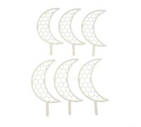 Moon Plant Climbing Bracket 6pcs 20.5cm White(White)