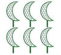 Moon Plant Climbing Bracket 6PCS 20.5x11cm Garden Support(Green)