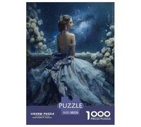 Moon Princess Jigsaw Puzzles Puzzle for Adults Kids. 1000 Piece Goddess Great Gifts Challenge Toy Educational Games Home Decoration for Educational Games Gifts 38x26cm/1000pcs
