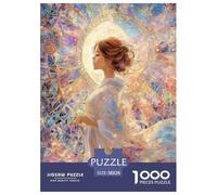 Moon Princess Jigsaw Puzzles Puzzle for Adults Kids. 1000 Pieces Goddess Impossible Challenge Toy Educational Game Home Decoration for Educational Games Gifts 38x26cm/1000pcs