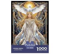 Moon Princess Jigsaw Puzzles Puzzle for Adults Kids. 1000 Pieces Goddess Impossible Challenge Toy Educational Game Home Decoration for Educational Games Gifts 38x26cm/1000pcs