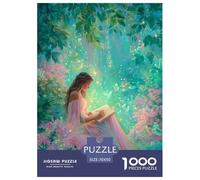 Moon Princess Jigsaw Puzzles Puzzles for Adults Kids. 1000 Piece Goddess Great Gifts Challenge Toy Educational Game Home Decoration for Adults& Kids Age 14 Years Up 70x50cm/1000pcs