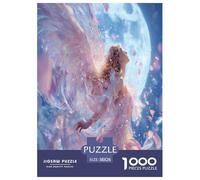 Moon Princess Jigsaw Puzzles Puzzles for Adults Kids. 1000 Pieces Goddess Great Gifts Challenge Toy Educational Games Home Decoration for Adults& Kids Age 14 Years Up 38x26cm/1000pcs