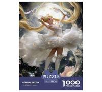 Moon Princess Jigsaw Puzzles Puzzles for Adults Kids. 1000 Pieces Goddess Great Gifts Challenge Toy Educational Game Home Decoration for Educational Games Gifts 38x26cm/1000pcs