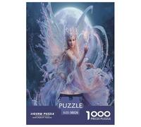 Moon Princess Jigsaw Puzzles Puzzles for Adults Kids. 1000 Pieces Goddess Impossible Challenge Toy Educational Games Home Decoration for Adults& Kids Age 14 Years Up 38x26cm/1000pcs