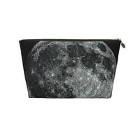 Moon Printed Travel Cosmetic Bags with Gold Zipper Makeup Organizer Cosmetic Case Toiletry Bag for Women Mom Girls