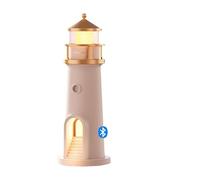 Moon Projection Lighthouse Lamp with Remote Control Bluetooth Motion Sensors LED Cordless Rechargeable Battery