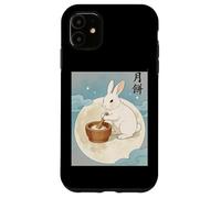 Moon Rabbit Mochi Maker Celestial Mid-Autumn Festival Art Case for iPhone 11