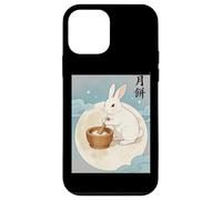 Moon Rabbit Mochi Maker Celestial Mid-Autumn Festival Art Case for iPhone 12 mini