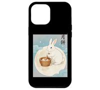Moon Rabbit Mochi Maker Celestial Mid-Autumn Festival Art Case for iPhone 12 Pro Max