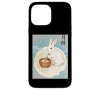 Moon Rabbit Mochi Maker Celestial Mid-Autumn Festival Art Case for iPhone 13 Pro Max