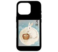 Moon Rabbit Mochi Maker Celestial Mid-Autumn Festival Art Case for iPhone 16 Pro