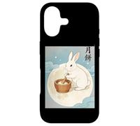 Moon Rabbit Mochi Maker Celestial Mid-Autumn Festival Art Case for iPhone 17